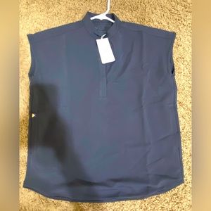 Charcoal Pride Rafaela™ - Oversized Scrub Top